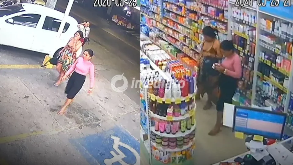 Polícia procura quatro mulheres suspeitas de furtar mais de R$ 1 mil em produtos de farmácia no bairro Flores