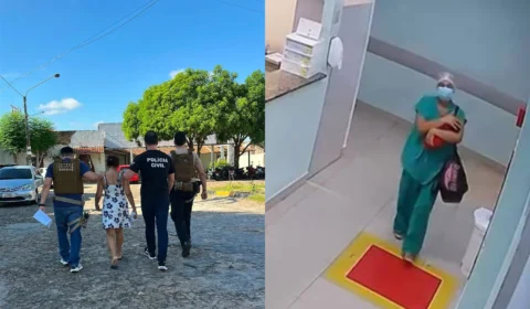 Técnica de enfermagem é presa após tentar retirar recém-nascida escondida em bolsa de maternidade