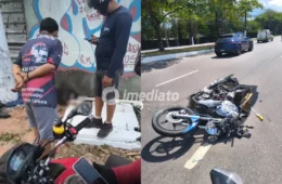 “O ÚLTIMO ASSALTO”: Homem morre após roubar motocicleta e sofrer acidente durante fuga na Ponta Negra