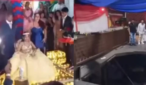 VEJA VÍDEO: Piso de casarão histórico desaba durante festa de 15 anos em Belém; 11 pessoas ficam feridas e família cobra prejuízo de R$ 40 mil