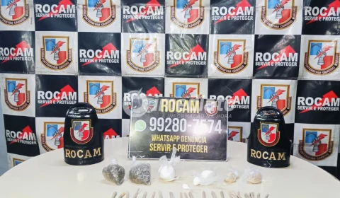 PIX NO TRÁFICO: Homem é preso com drogas, balanças e QR Code para pagamentos via Pix em Manaus