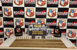 Homens são presos com 485 munições de uso restrito que seriam vendidas por R$ 10 cada no conjunto Viver Melhor