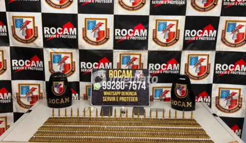 Homens são presos com 485 munições de uso restrito que seriam vendidas por R$ 10 cada no conjunto Viver Melhor