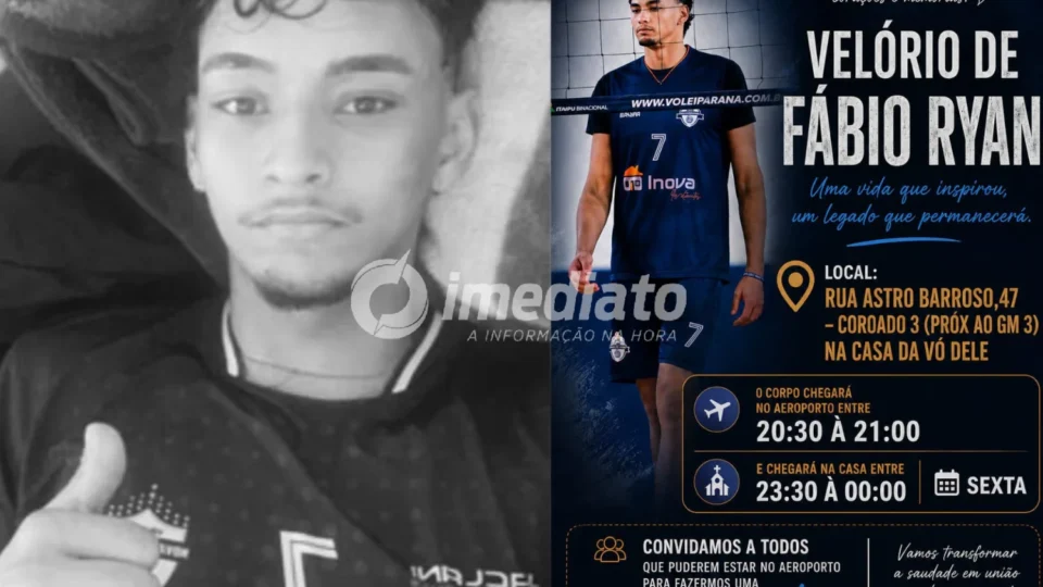 Corpo de atleta amazonense Fábio Ryan deve chegar a Manaus após morte em São Paulo; sepultamento será neste sábado