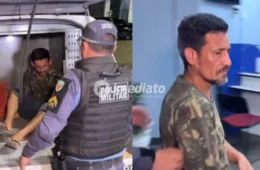 Foragido da Justiça, suspeito de atuar como “coveiro” de facção criminosa é preso na comunidade Mundo Novo, em Manaus