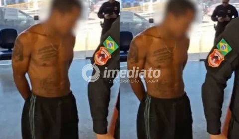 Homem é preso em flagrante após arrombar igreja e tentar furtar equipamentos no bairro Chapada