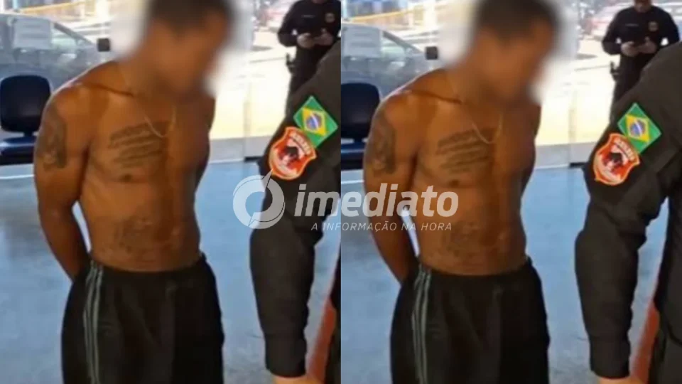 Homem é preso em flagrante após arrombar igreja e tentar furtar equipamentos no bairro Chapada