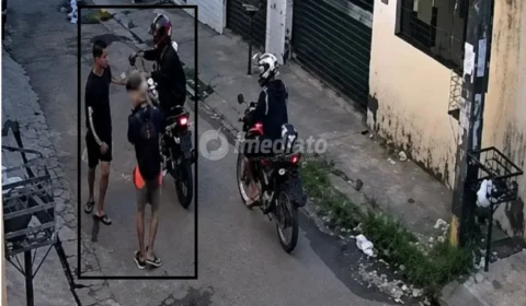 Veja vídeo: dupla toca o terror durante arrastão e foge atirando no bairro Ouro Verde
