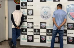 Dupla é presa com documentos falsos e confessa plano para aplicar golpes na Avenida Brigadeiro Hilário Gurjão