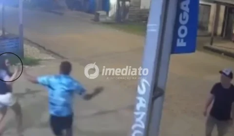 VEJA VÍDEO: Mulher é atropelada e agredida pelo ex-companheiro em Novo Aripuanã; morador que tentou ajudar também foi atacado