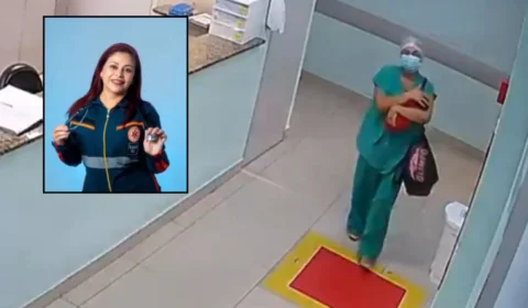 Técnica de enfermagem que tentou sair da maternidade com bebê escondido em bolsa deixa a prisão por ordem judicial