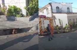 VEJA VÍDEOS: homem entra em bueiro e reaparece em outra saída; caso mobiliza equipe de resgate em Manaus