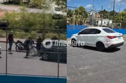 VÍDEO FORTE: Policial civil é morto durante troca de tiros com bandidos em avenida de Manaus