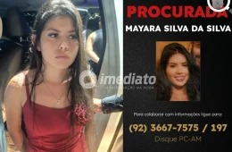 Polícia prende Mayara Silva e mantém buscas por Rafael após morte de investigador da Denarc em Manaus
