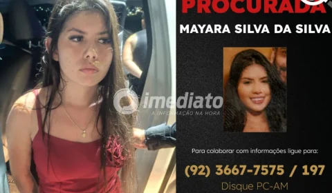 Polícia prende Mayara Silva e mantém buscas por Rafael após morte de investigador da Denarc em Manaus