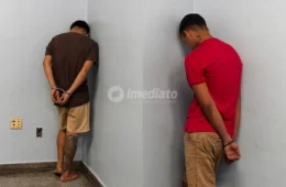 Rocam prende dupla suspeita de metralhar casa de policial militar no Jorge Teixeira