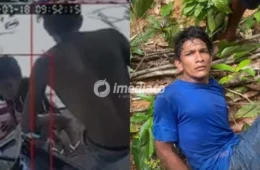 Veja a faca usada pelo pai que matou o próprio filho de 6 anos com um golpe nas costas, no Amazonas