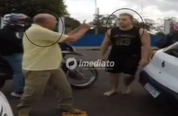 VEJA VÍDEO: Colisão entre veículos termina em briga de trânsito e causa lentidão em avenida de Manaus