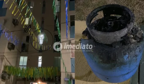 VEJA VÍDEO: Vazamento de gás provoca incêndio em apartamento no residencial Manauara 2