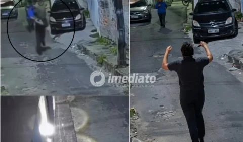 VEJA VÍDEO: Jovem implora para ladrão não levar celular durante assalto no bairro Redenção: “Ainda estou pagando”