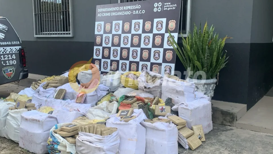 Polícia apreende 3,4 toneladas de drogas em operação integrada na zona leste de Manaus