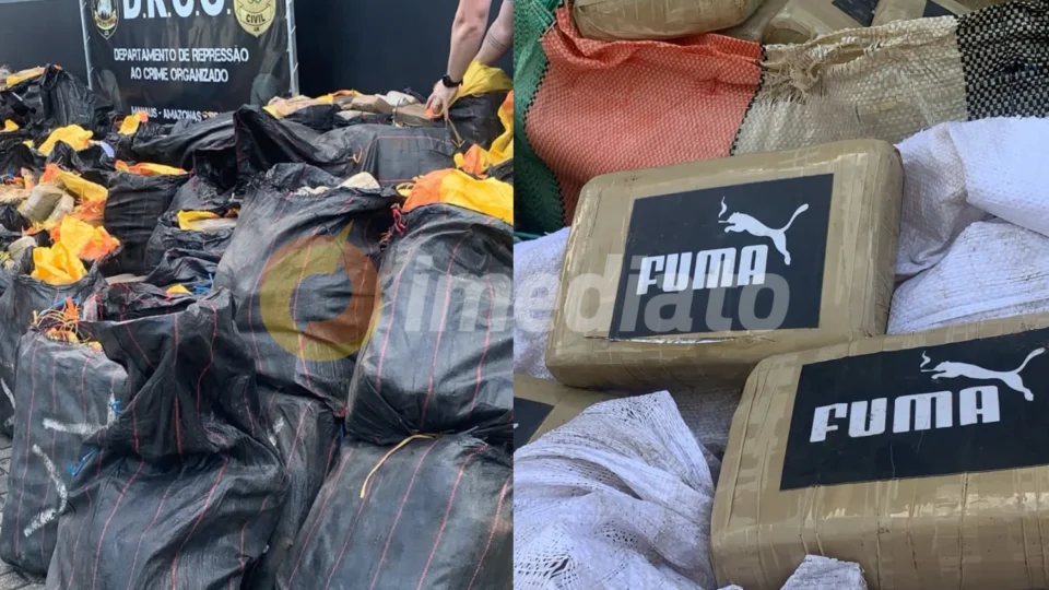 Polícia Militar apreende mais de 23 toneladas de drogas em 2026 no Amazonas; 6 toneladas foram nesta semana