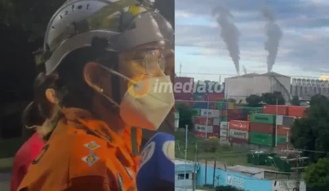 Vazamento de gás estireno em empresa foi provocado por superaquecimento; ‘Não é um gás letal’ diz Corpo de Bombeiros