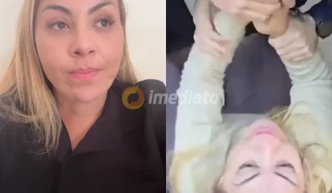 VEJA VÍDEO: ‘Uma astuta cilada de Satanás’; diz pastora que saiu na porrada com entregador de móveis