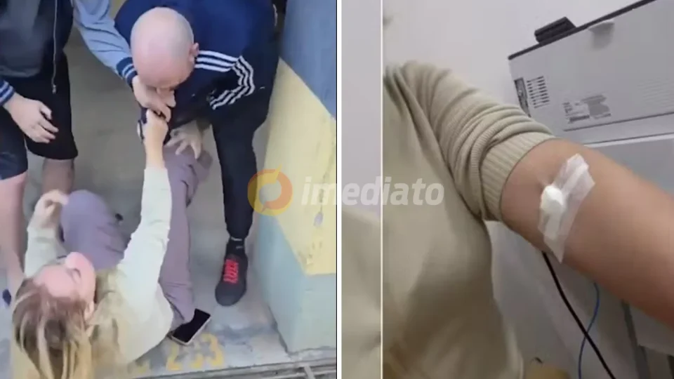 VEJA VÍDEO: Pastora bate em entregador de imóveis e aponta que a causa foi por motivação política