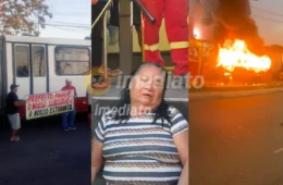 VEJA VÍDEO: Idosa desesperada desmaia dentro de ônibus durante paralisação dos “amarelinhos” na ZL