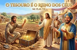 Homilia Dominical por Pe. Daniel Curnis : O tesouro é o reino dos céus