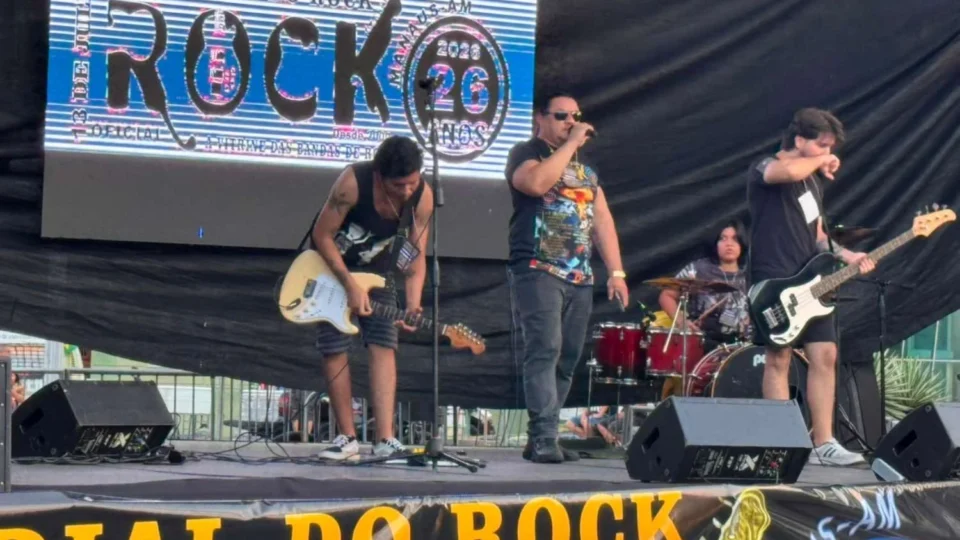Dia Mundial do Rock em Manaus: Praça do Congresso celebra 26 anos de tradição e resistência