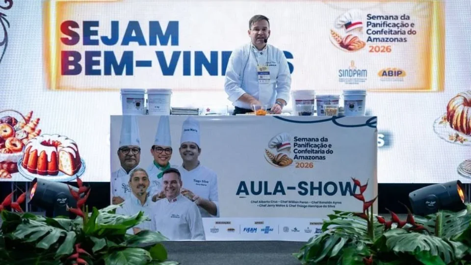 Semana da Panificação e Confeitaria do Amazonas reúne profissionais e premia talentos do setor em Manaus