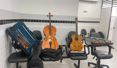 No Pará: instrumentos musicais são encontrados sob ponte na Vila da Barca e apreendidos pela PM