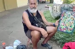 Artista venezuelano leva arte e fé às ruas de Porto Velho