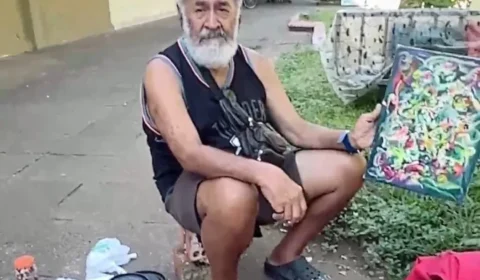 Artista venezuelano leva arte e fé às ruas de Porto Velho