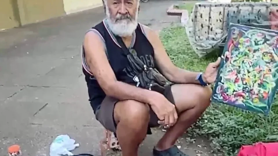 Artista venezuelano leva arte e fé às ruas de Porto Velho