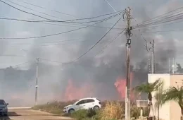 JI- PARANÁ: INCÊNDIO NO PARK AMAZONAS