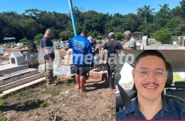 URGENTE: Corpo encontrado em cemitério é identificado como o de Lucas Macedo