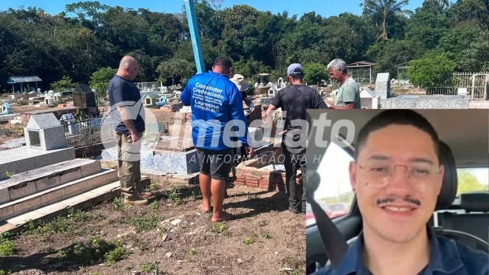 URGENTE: Corpo encontrado em cemitério é identificado como o de Lucas Macedo