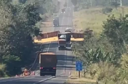 Acidente grave interdita a BR-364 próximo a Ouro Preto do Oeste e deixa ao menos uma vítima fatal