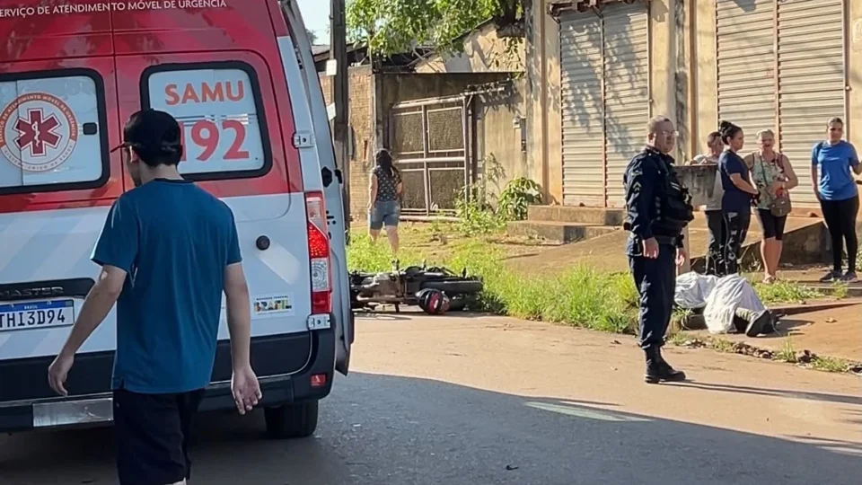 Motociclista morre após atropelar idoso na Zona Sul de Porto Velho