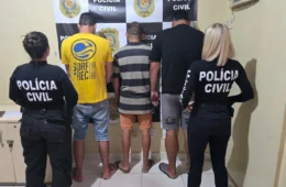 Operação “Disciplina” prende três suspeitos ligados ao tráfico e ameaças em Abaetetuba