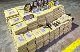 PM é preso suspeito de escoltar 603 kg em Coari no Amazonas nesta última sexta-feira (03)