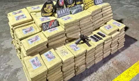 PM é preso suspeito de escoltar 603 kg em Coari no Amazonas nesta última sexta-feira (03)