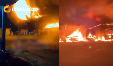 Justiça do AM condena homens a mais de 8 anos de prisão por incendiar ônibus escolares em Envira