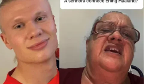 VEJA VÍDEO: Haaland reage a vídeo viral de brasileira tentando pronunciar seu nome nas redes sociais