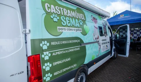 VAMOS CASTRAR? Castramóvel oferece castração gratuita para cães e gatos neste fim de semana