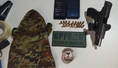 Operação conjunta prende quatro suspeitos e apreende pistola com 18 munições em Extrema