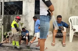 VEJA FOTOS: Avô sofre queimaduras ao tentar salvar crianças de 10 meses e 2 anos que morreram carbonizadas em incêndio no Tarumã